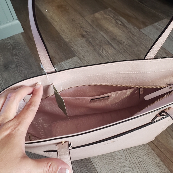 Kate Spade Pink Leather Tote - Picture 3 of 4